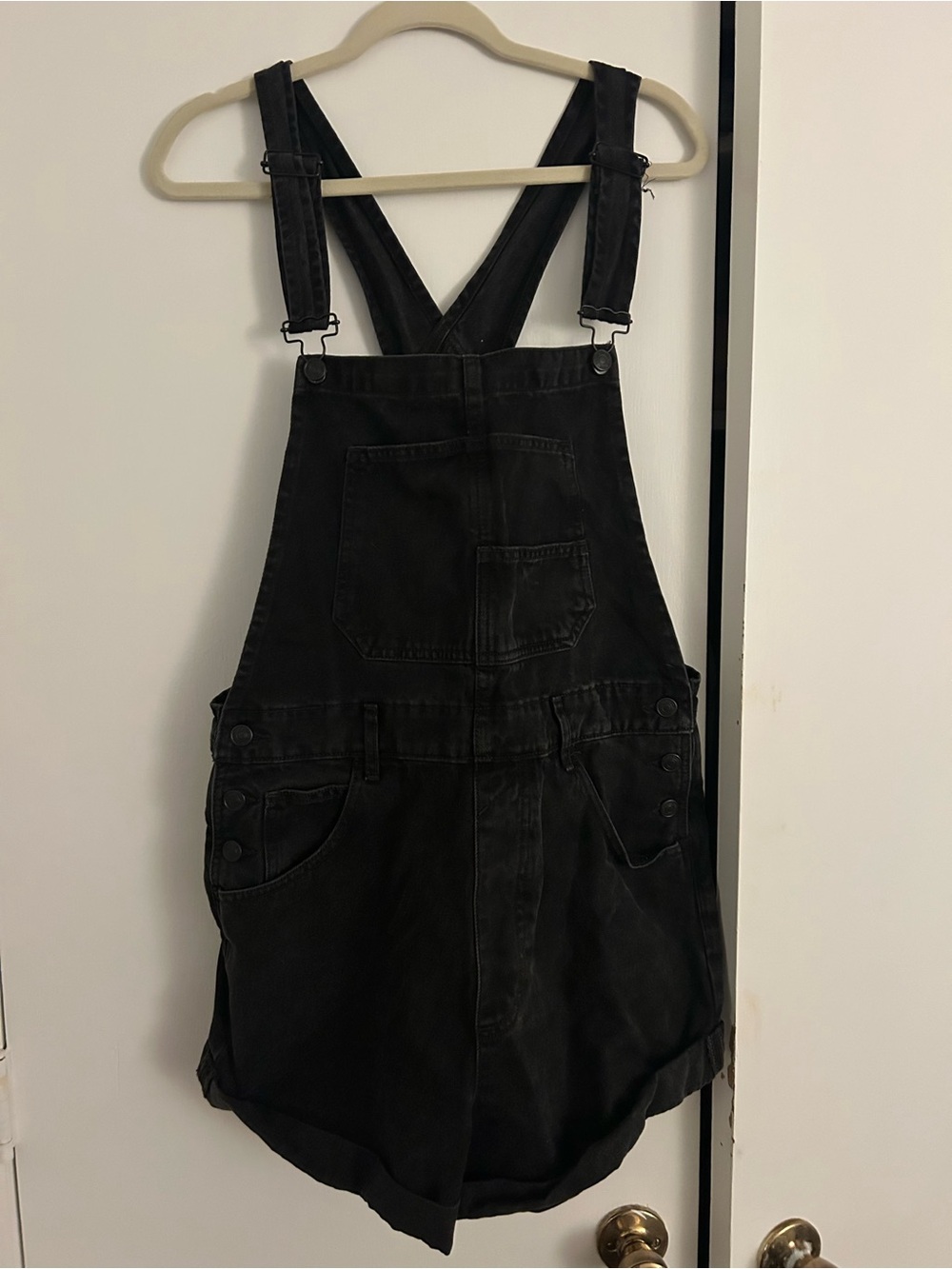 Free people black overalls